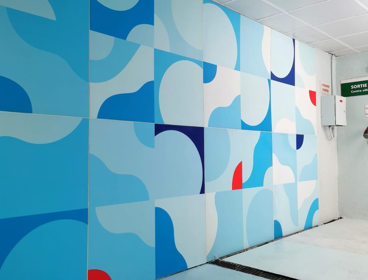 fresque parking