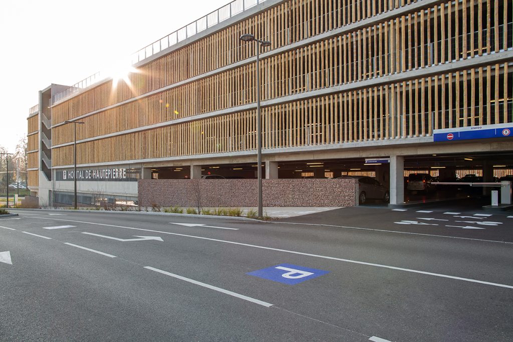 Construction Parking Strasbourg Hôpital Hautepierre