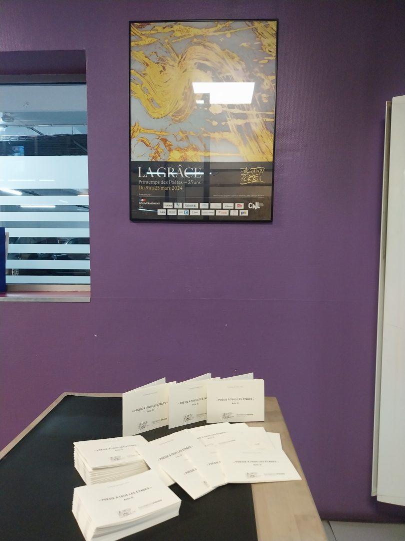 Ateliers et animations poésie chez INDIGO