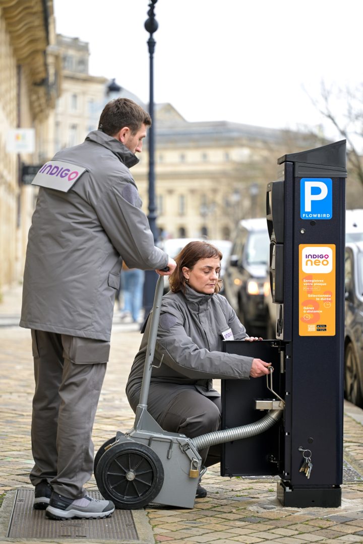 Collecte du stationnement payant sur voirie Bordeaux