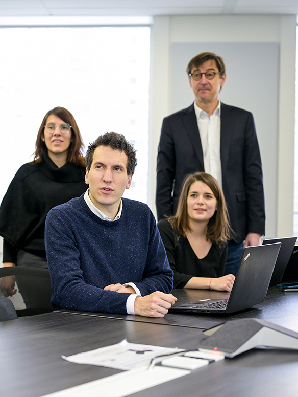 Employé bureau INDIGO